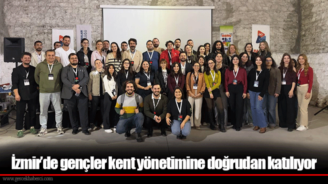 İzmir’de gençler kent yönetimine doğrudan katılıyor