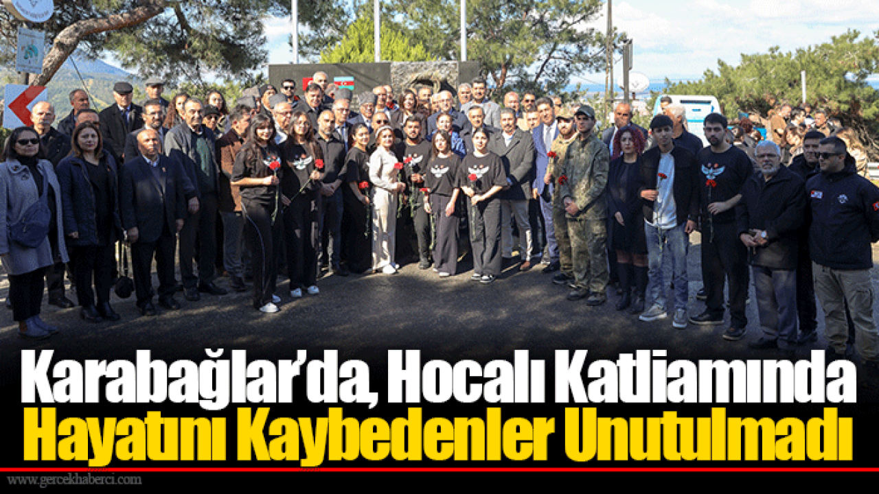 Karabağlar’da, Hocalı Katliamında Hayatını Kaybedenler Unutulmadı