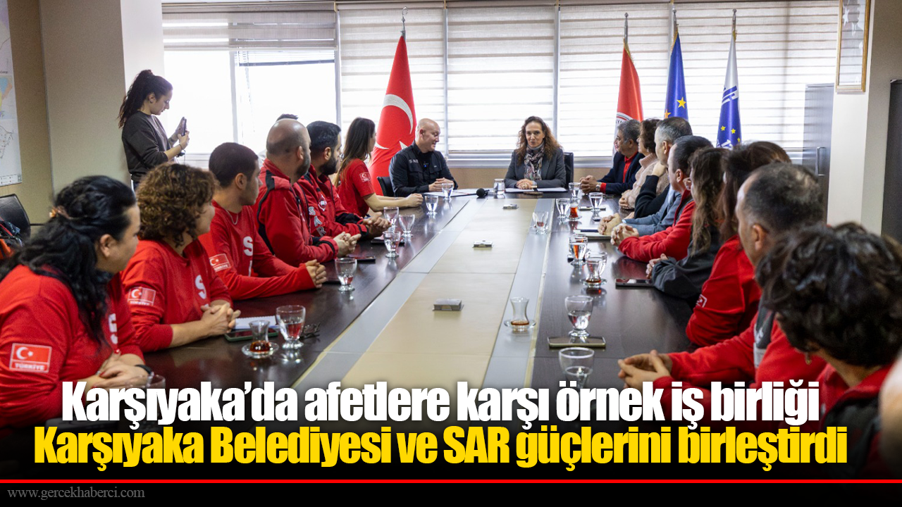 Karşıyaka’da afetlere karşı örnek iş birliği