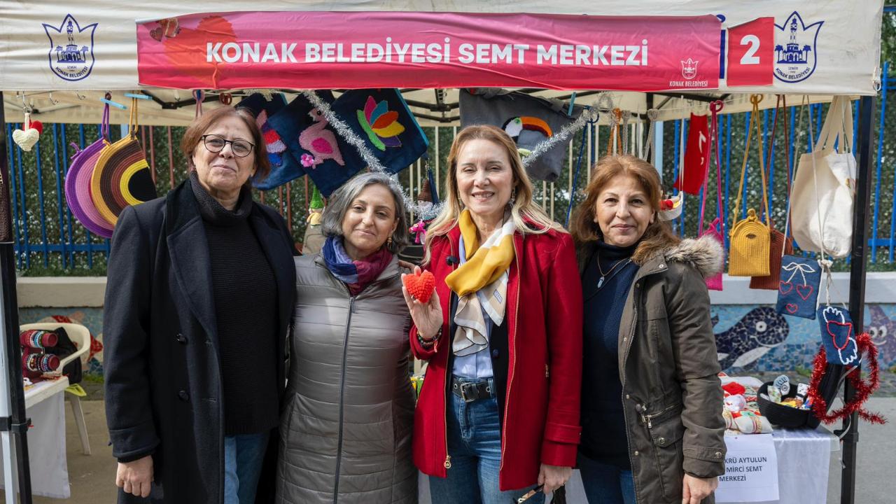 Konak’ta sevgi, emekle güçleniyor