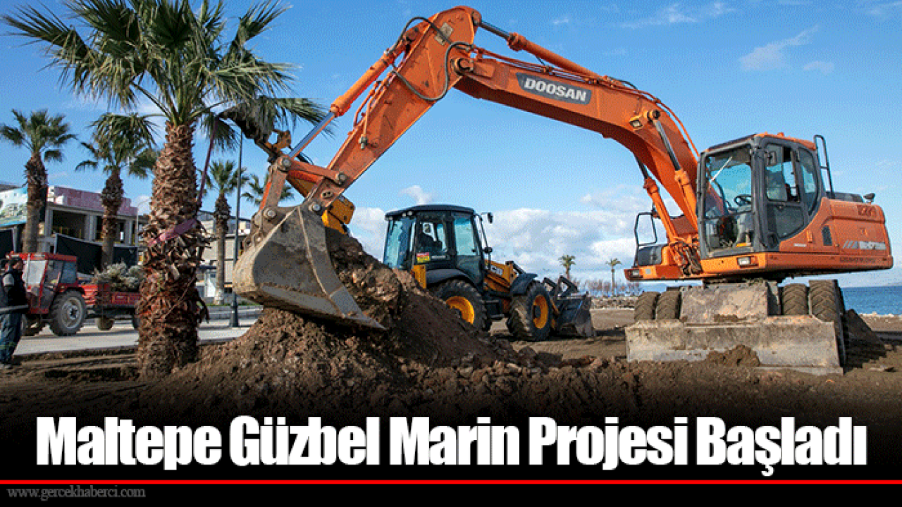 Maltepe Güzbel Marin Projesi Başladı