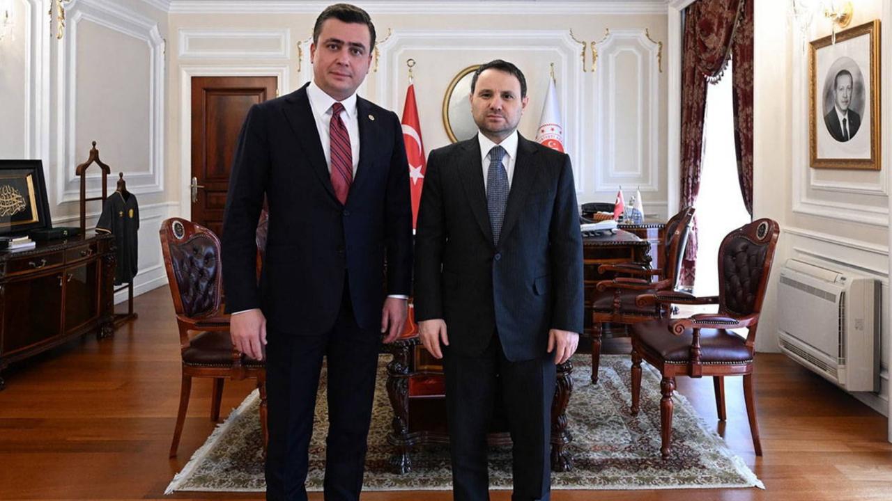 Osman Gökçek, Adalet Bakanı Akın Gürlek’i ziyaret etti