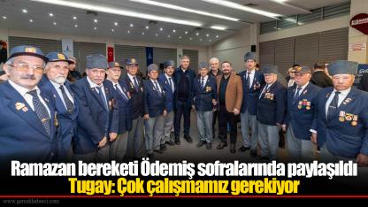 Ramazan bereketi Ödemiş sofralarında paylaşıldı Tugay: Çok çalışmamız gerekiyor