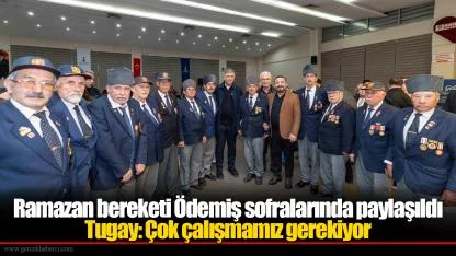 Ramazan bereketi Ödemiş sofralarında paylaşıldı Tugay: Çok çalışmamız gerekiyor