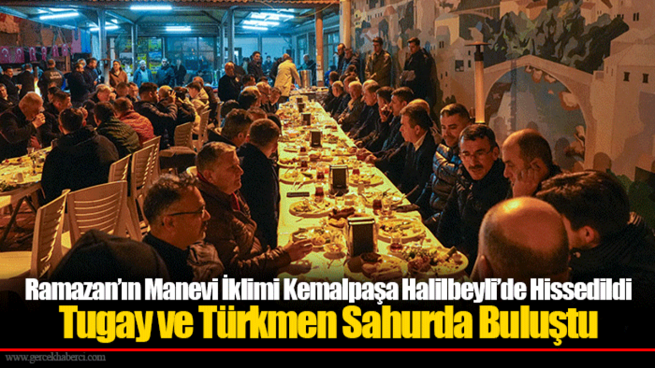 Ramazan’ın Manevi İklimi Kemalpaşa Halilbeyli’de Hissedildi