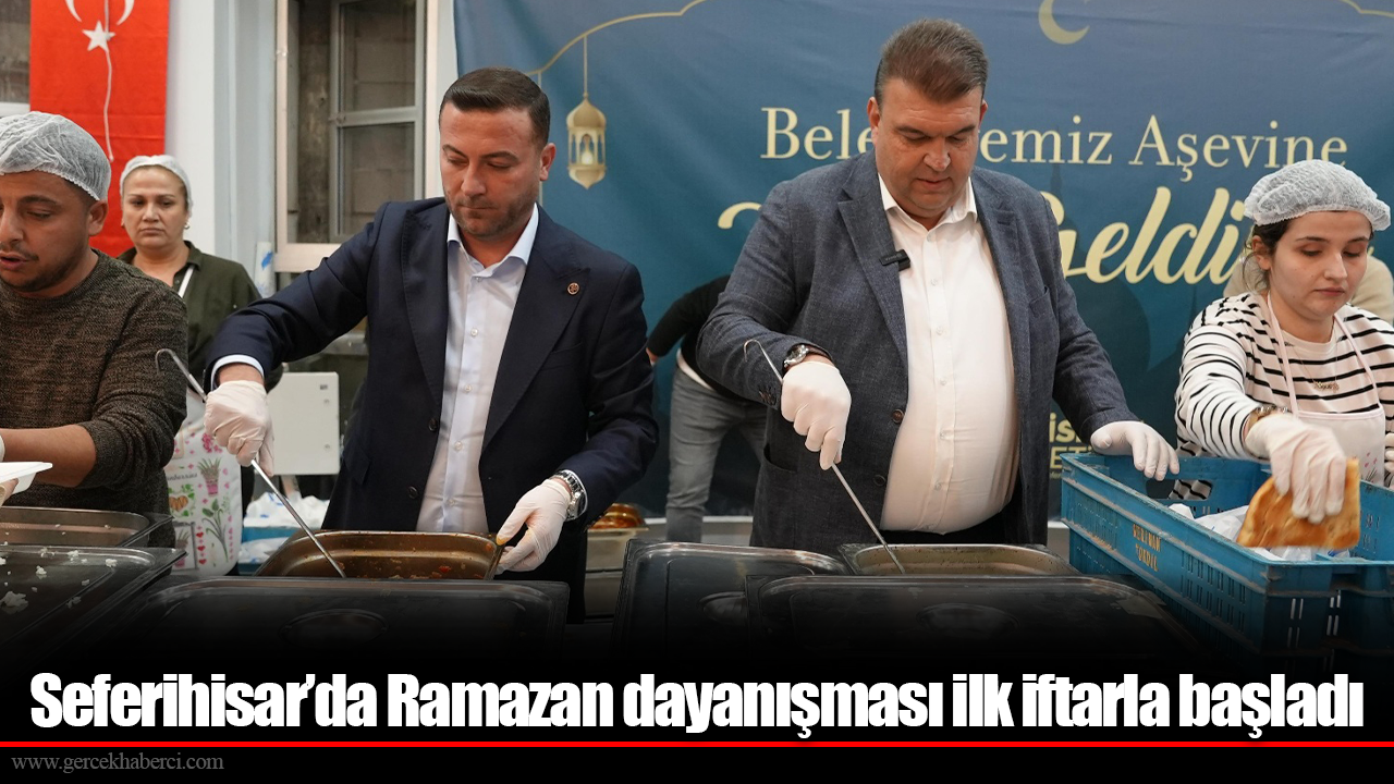 Seferihisar’da Ramazan dayanışması ilk iftarla başladı