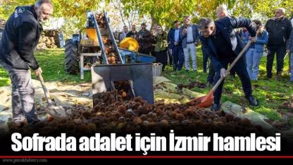 Sofrada adalet için İzmir hamlesi