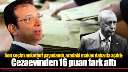 Son seçim anketleri yayınlandı, aradaki makas daha da açıldı: Cezaevinden 16 puan fark attı