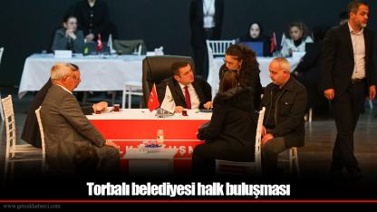 Torbalı belediyesi halk buluşması