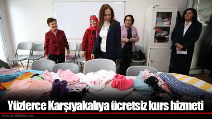 Yüzlerce Karşıyakalıya ücretsiz kurs hizmeti