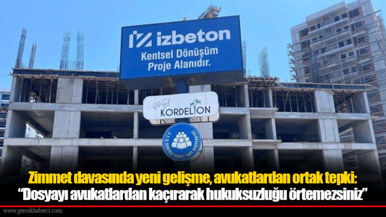 Zimmet davasında yeni gelişme, avukatlardan ortak tepki: “Dosyayı avukatlardan kaçırarak hukuksuzluğu örtemezsiniz”