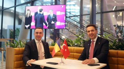 Enerji ve Tabii Kaynaklar Bakanı Bayraktar, Romanyalı mevkidaşı Ivan ile bir araya geldi