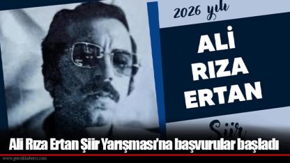 Ali Rıza Ertan Şiir Yarışması’na başvurular başladı