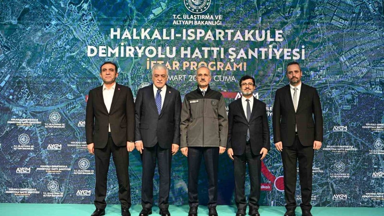 Bakan Uraloğlu: "Halkalı-Ispartakule Hattı’nda sene sonuna kadar yapım çalışmalarını bitirip sene başında test çalışmalarımıza başlayacağız"