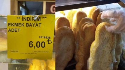 Bakanlıktan "Bayat ekmek 6 liradan satılıyor" haberleri ile ilgili açıklama: Bayat değil, bir gün önce üretilmiş