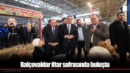 Balçovalılar iftar sofrasında buluştu