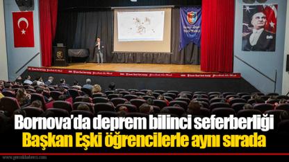 Bornova’da deprem bilinci seferberliği