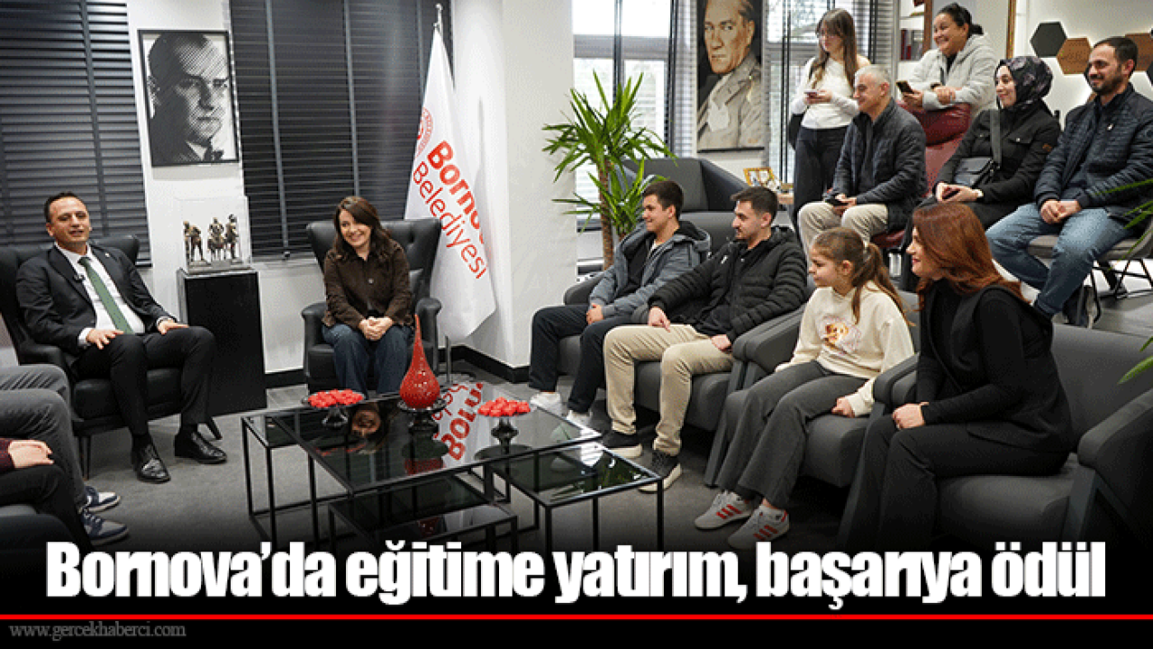 Bornova’da eğitime yatırım, başarıya ödül