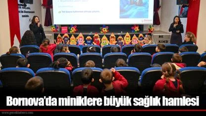 Bornova’da miniklere büyük sağlık hamlesi
