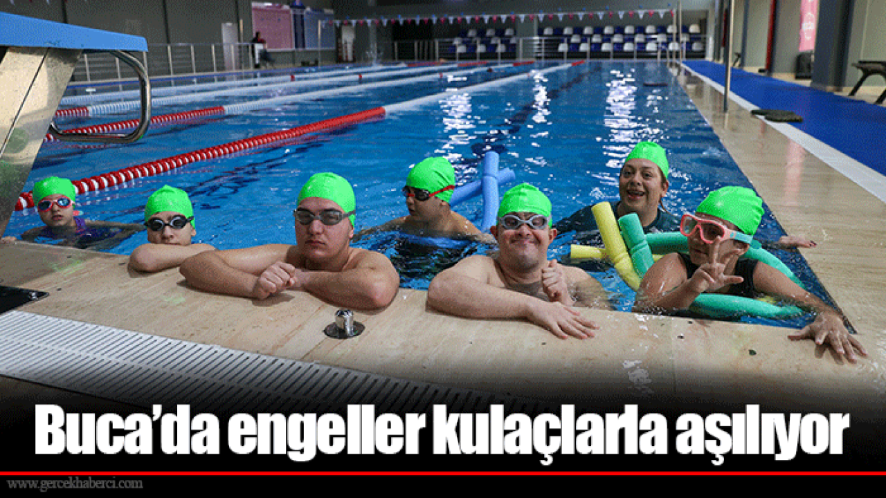 Buca’da engeller kulaçlarla aşılıyor