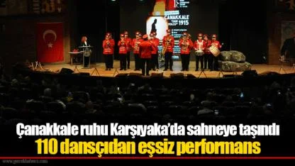 Çanakkale ruhu Karşıyaka’da sahneye taşındı