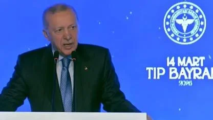 Cumhurbaşkanı Erdoğan 'Tıp Bayramı' iftar programında açıklama yapıyor: Sağlık ordumuzun bayramını kutluyorum