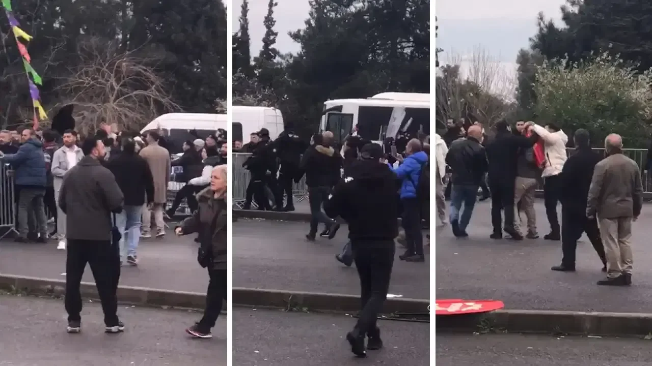 Darıca'daki Nevruz kutlamalarına 'biber gazlı' müdahale: 8 kişi gözaltına alındı