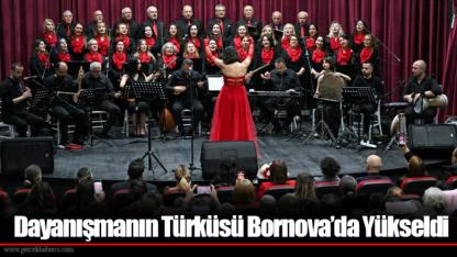 Dayanışmanın Türküsü Bornova’da Yükseldi