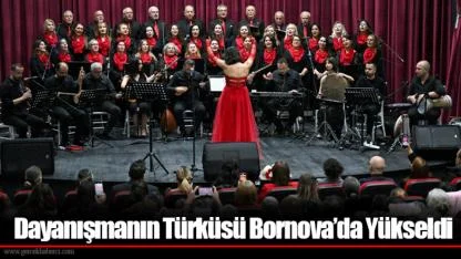 Dayanışmanın Türküsü Bornova’da Yükseldi