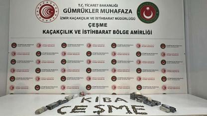 Gümrük Muhafaza ekiplerinden tarihi eser kaçakçılara ağır darbe