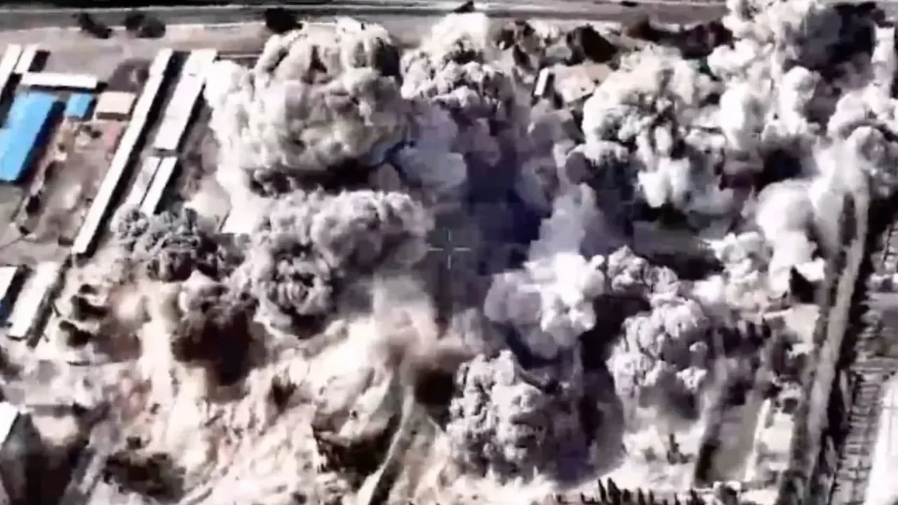 İsrail, Tahran saldırısının görüntülerini paylaştı