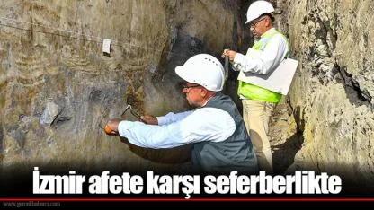 İzmir afete karşı seferberlikte