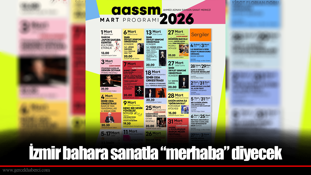 İzmir bahara sanatla “merhaba” diyecek