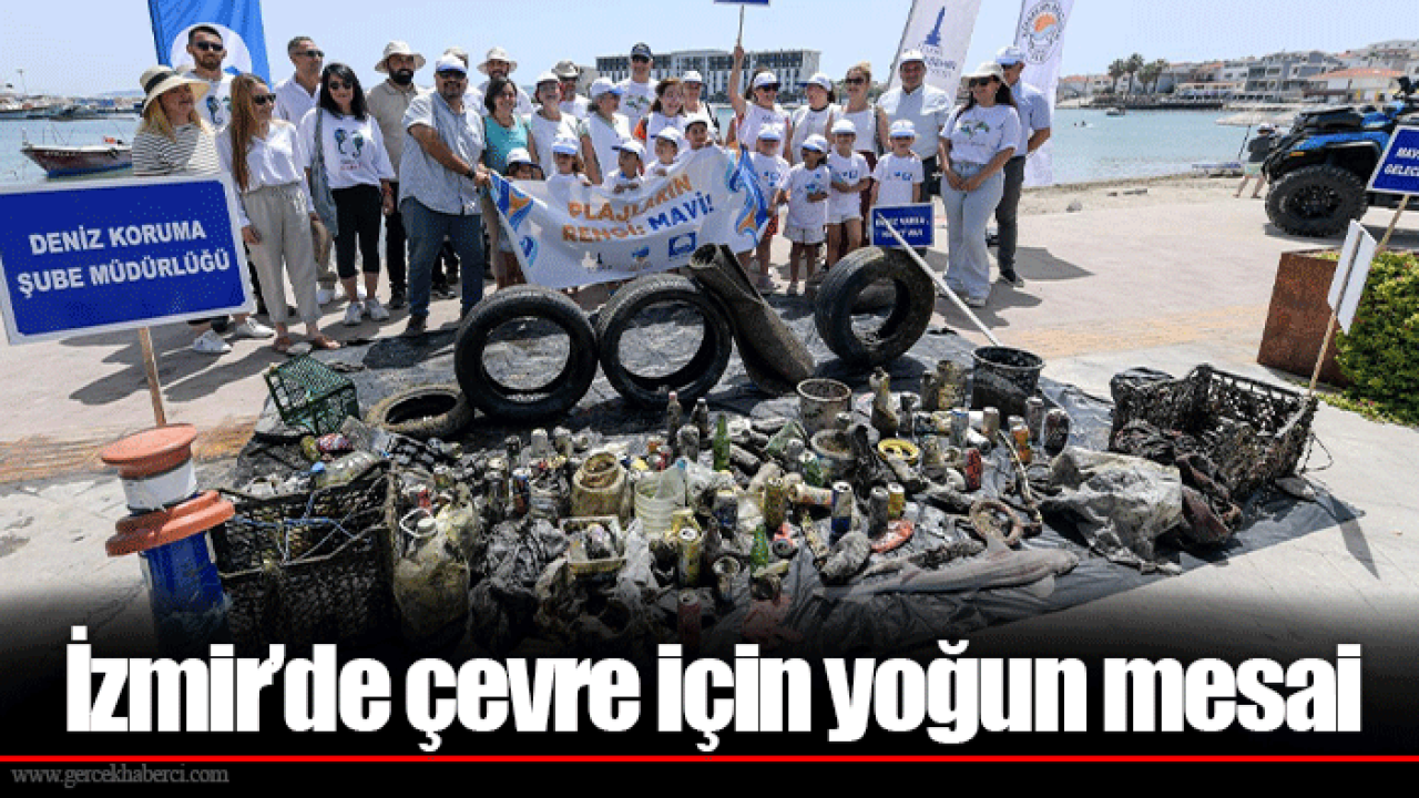 İzmir’de çevre için yoğun mesai