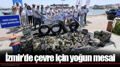 İzmir’de çevre için yoğun mesai