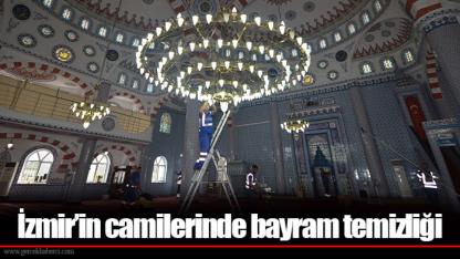 İzmir’in camilerinde bayram temizliği