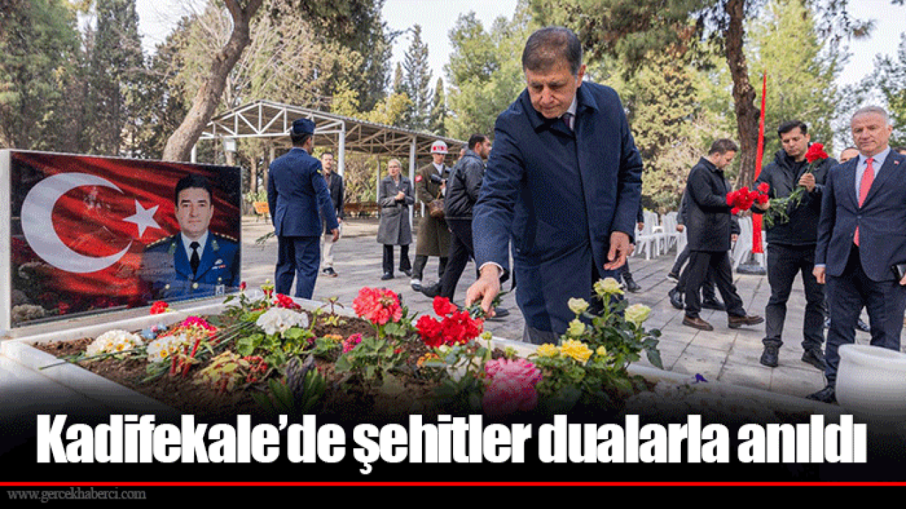 Kadifekale’de şehitler dualarla anıldı
