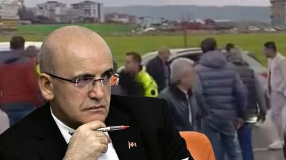 Mehmet Şimşek memleketi Batman'da protesto edildi