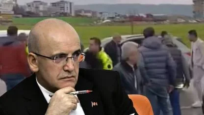 Mehmet Şimşek memleketi Batman'da protesto edildi