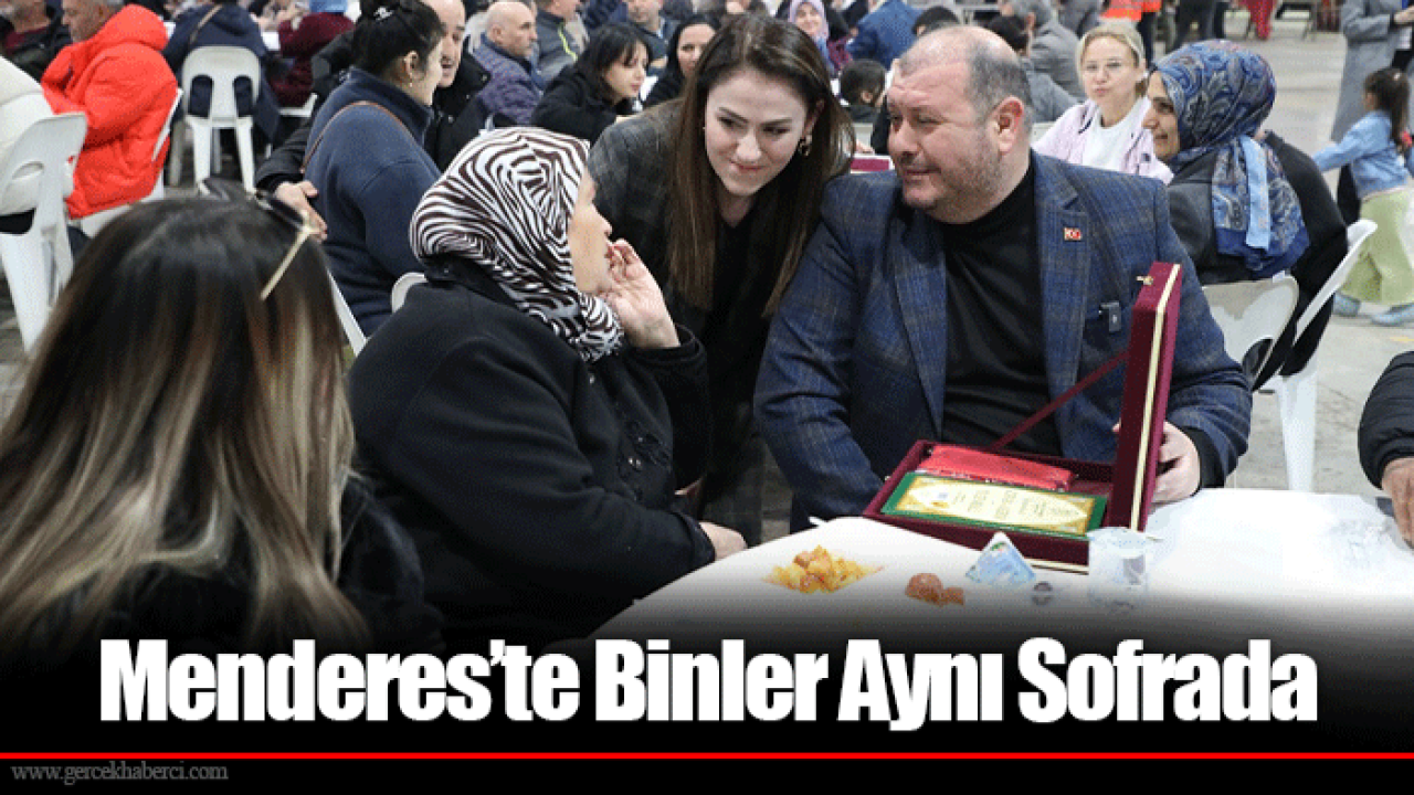 Menderes’te Binler Aynı Sofrada