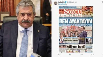 MHP'li Feti Yıldız'dan İmamoğlu manşetli paylaşım: Önce paylaştı, sonra sildi
