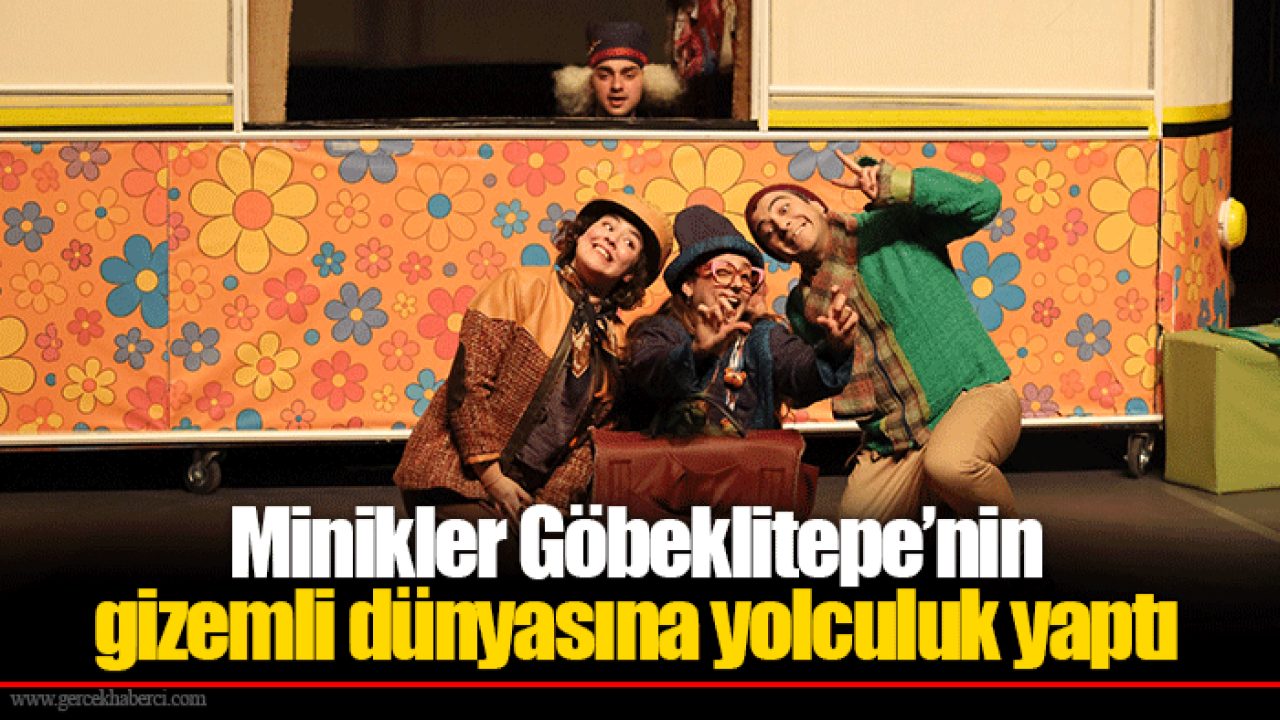 Minikler Göbeklitepe’nin gizemli dünyasına yolculuk yaptı