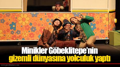 Minikler Göbeklitepe’nin gizemli dünyasına yolculuk yaptı