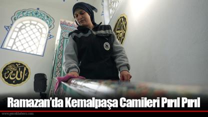 Ramazan’da Kemalpaşa Camileri Pırıl Pırıl