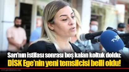 Sarı’nın istifası sonrası boş kalan koltuk doldu: DİSK Ege’nin yeni temsilcisi belli oldu!