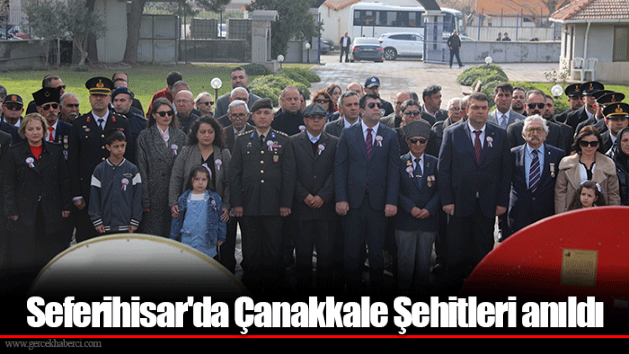 Seferihisar'da Çanakkale Şehitleri anıldı