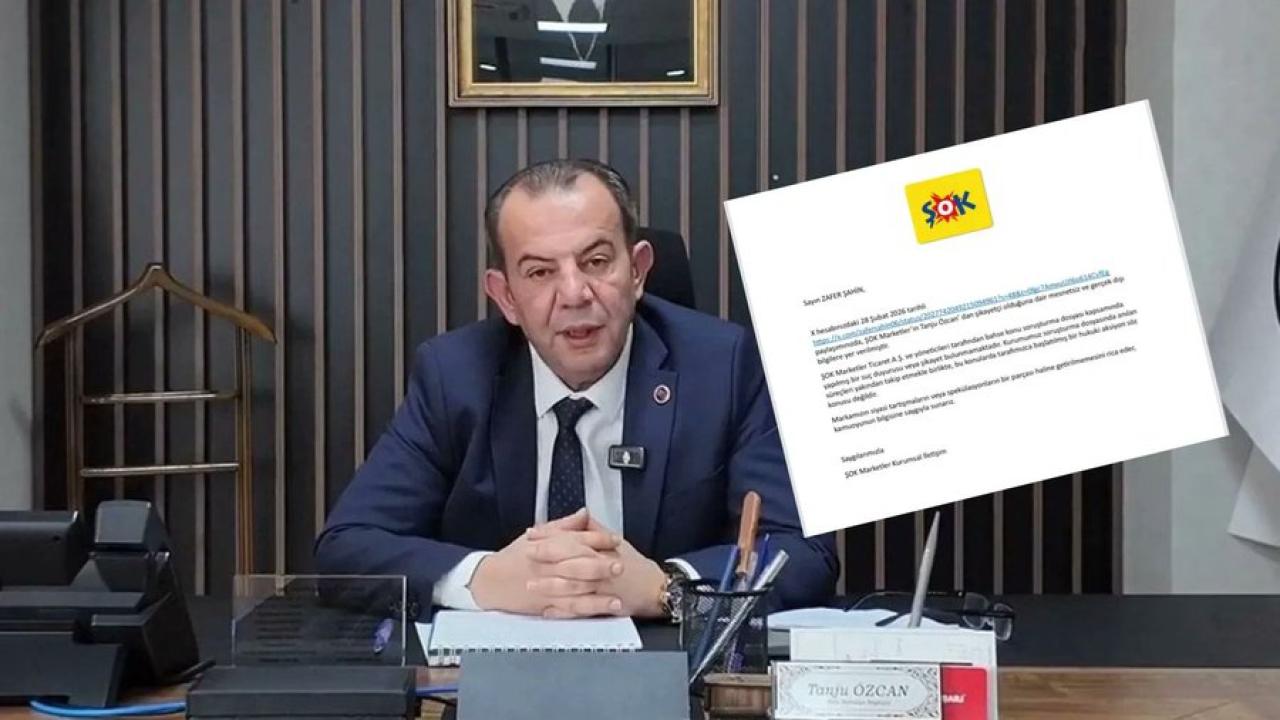 ŞOK Marketleri'nden Tanju Özcan açıklaması: Şikayetçi olmadık, tarafımızca başlatılan hukuki aksiyon söz konusu değil