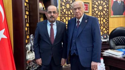 Suriye Türkmen Meclisi'nin yeni başkanına 'Bahçeli' telefonu