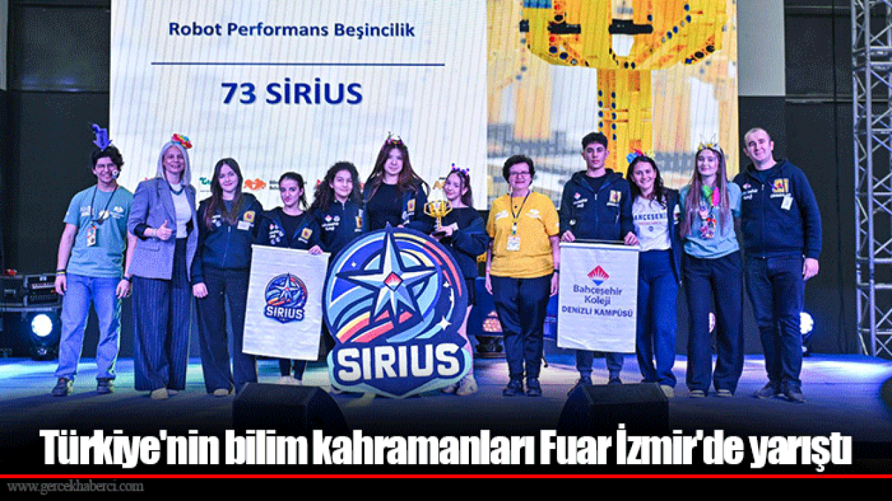 Türkiye'nin bilim kahramanları Fuar İzmir'de yarıştı