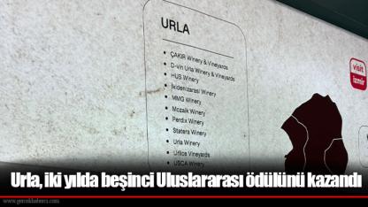 Urla, iki yılda beşinci Uluslararası ödülünü kazandı
